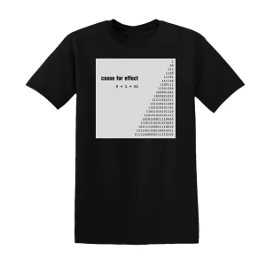 Cause for Effect - 0  1  01 Album Cover T-Shirt