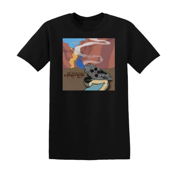 10 Ft Ganja Plant - 10 Deadly Shots Vol 1 Album Cover T-Shirt