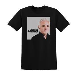 Charles Aznavour - 100 Chansons Album Cover T-Shirt