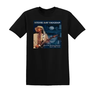 Stevie Ray Vaughan - 1984 08 17 Spectrum Montreal Album Cover T-Shirt