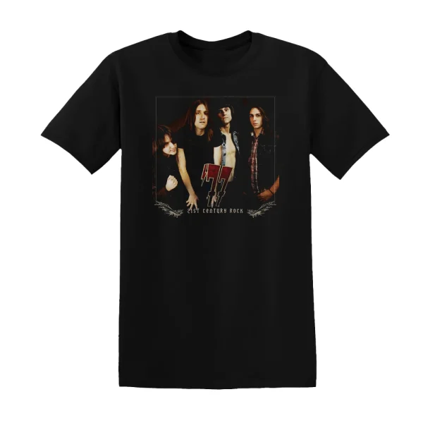 77 - 21St Century Rock Album Cover T-Shirt