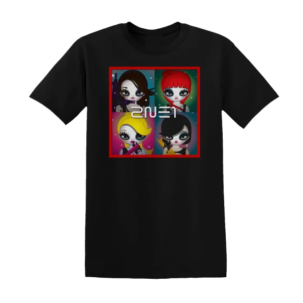2NE1 - 2Ne1 2Nd Mini Album 1 Album Cover T-Shirt