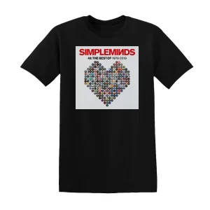 Simple Minds - 40 The Best Of 19792019 Album Cover T-Shirt