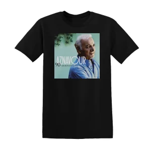 Charles Aznavour - 90E Anniversaire Album Cover T-Shirt