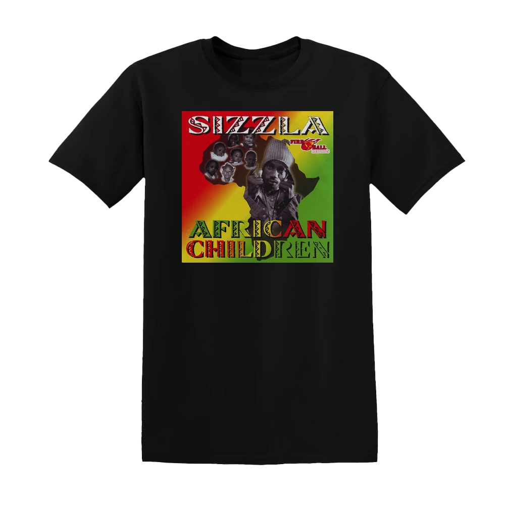 Sizzla - African Children Album Cover T-Shirt