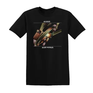 Alluste - Alien Worlds Album Cover T-Shirt