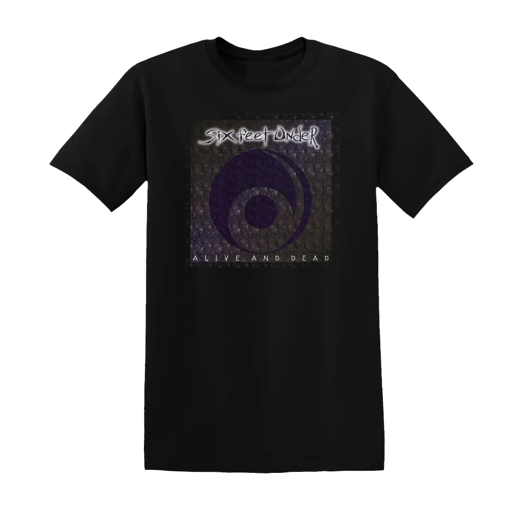 Six Feet Under - Alive And Dead Album Cover T-Shirt