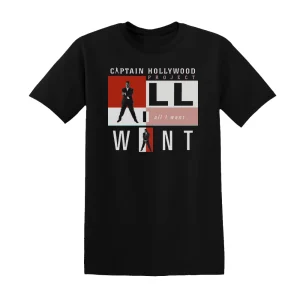 Captain Hollywood Project - All I Want Album Cover T-Shirt