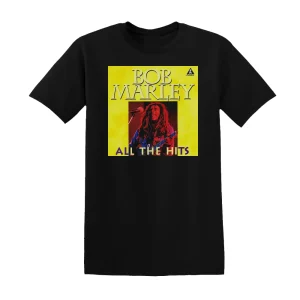 Bob Marley & The Wailers - All The Hits Album Cover T-Shirt
