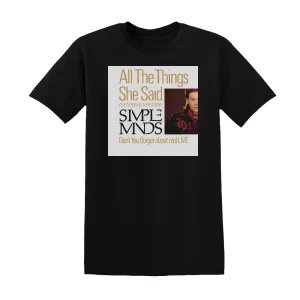 Simple Minds - All The Things She Said Album Cover T-Shirt