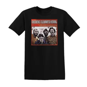 Creedence Clearwater Revival - All Time Greatest Hits Album Cover T-Shirt