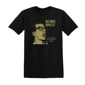 Buddy Holly - All Time Greatest Hits Disc 1 Album Cover T-Shirt