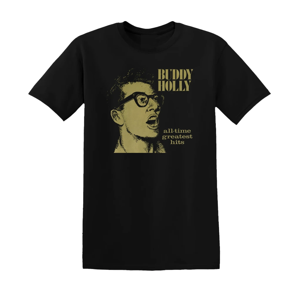 Buddy Holly - All Time Greatest Hits Disc 1 Album Cover T-Shirt