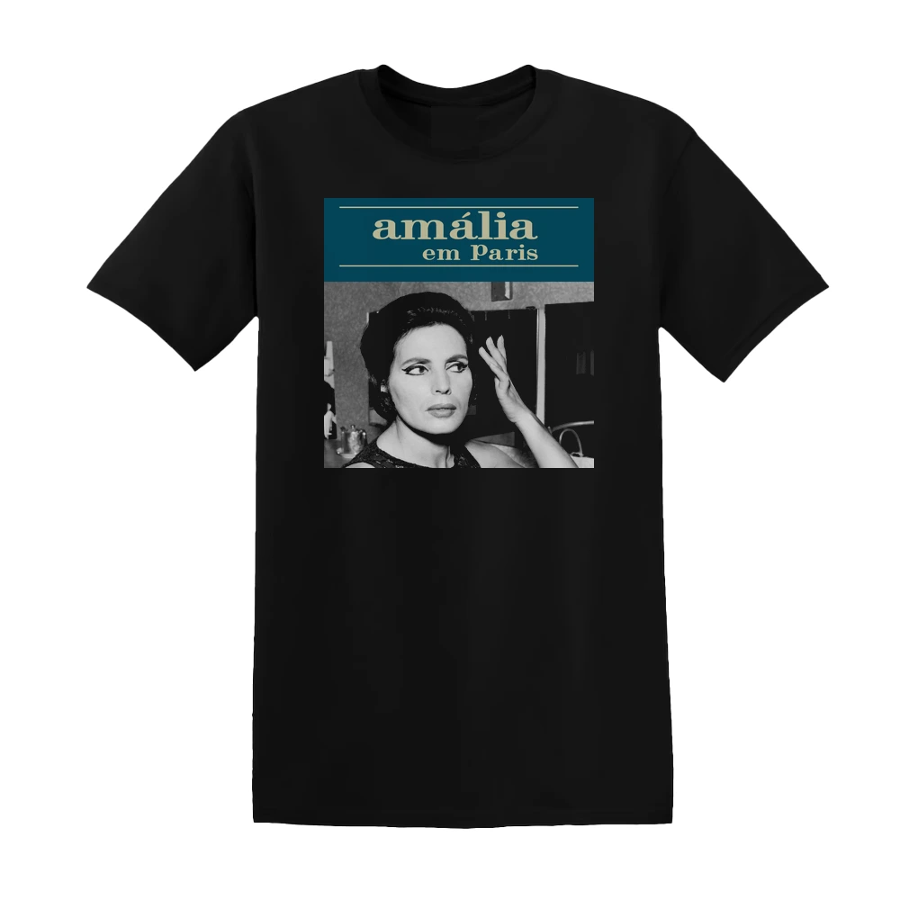 Amália Rodrigues - Amlia Em Paris Album Cover T-Shirt