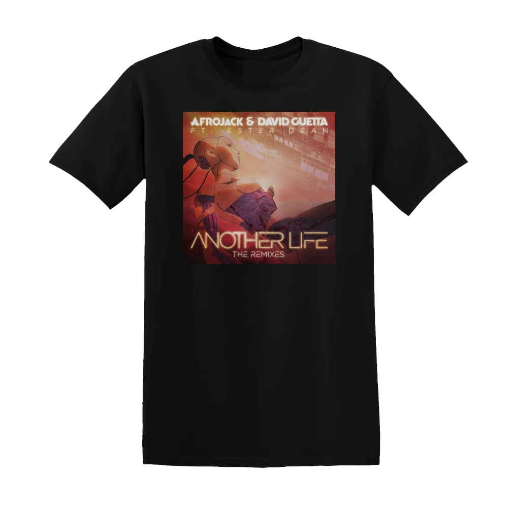 David Guetta - Another Life The Remixes Album Cover T-Shirt