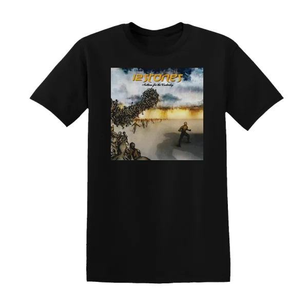 12 Stones - Anthem For The Underdog Album Cover T-Shirt