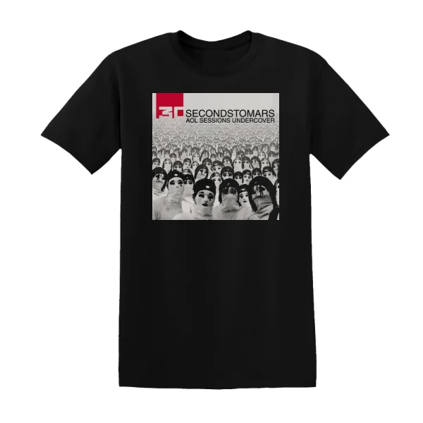30 Seconds to Mars - Aol Sessions Undercover Album Cover T-Shirt