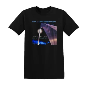Styx - Arch Allies Live At Riverport Album Cover T-Shirt