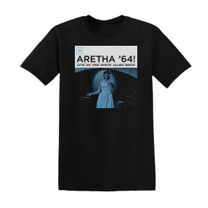Aretha Franklin - Aretha 64   Live On The Steve Allen Show Album Cover T-Shirt