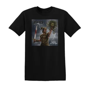 Attacker - Armor Of The Gods Album Cover T-Shirt