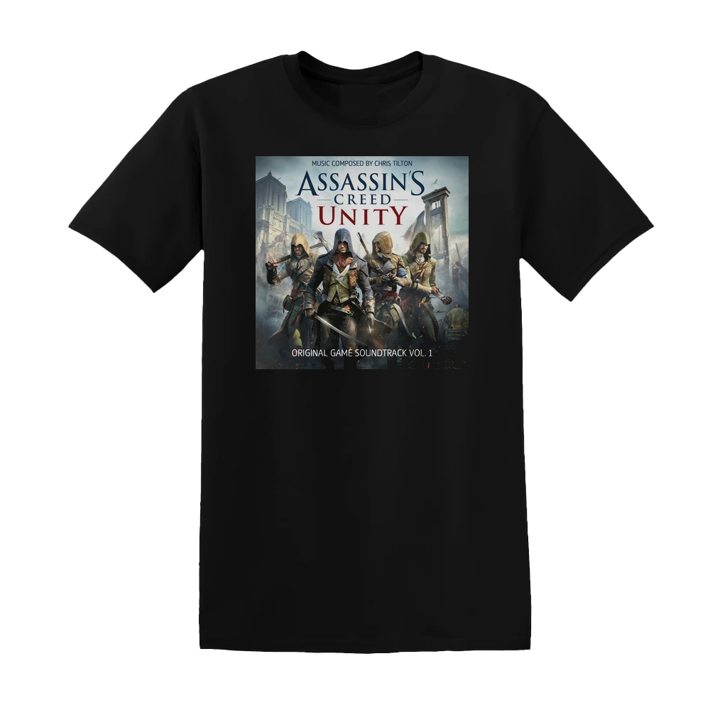 Chris Tilton - Assassins Creed Unity Original Soundtrack Album Cover T-Shirt
