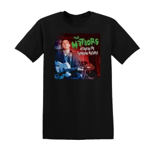 The Meteors - Attack Of The Chainsaw Mutants Album Cover T-Shirt