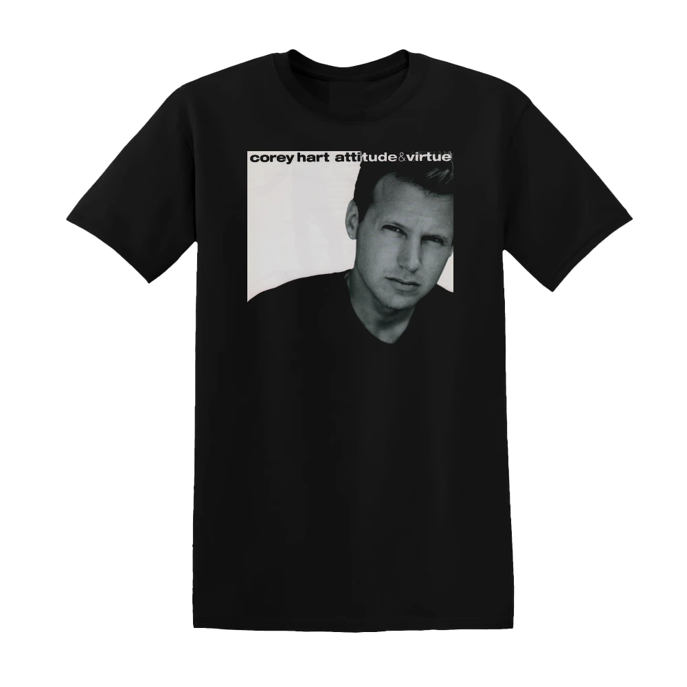 Corey Hart - Attitude Virtue Album Cover T-Shirt