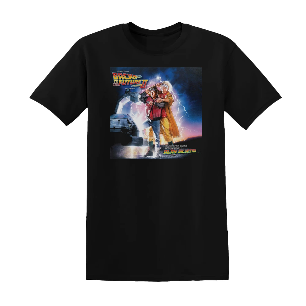 Alan Silvestri - Back To The Future Part Ii Original Motion Picture Soundtrac 1 Album Cover T-Shirt