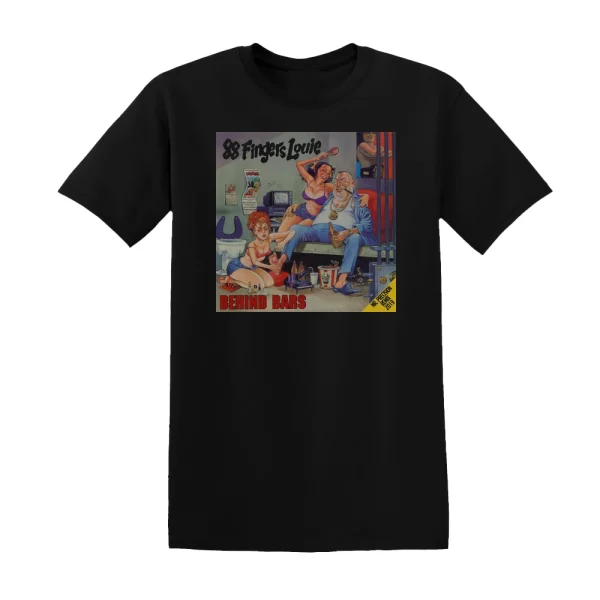 88 Fingers Louie - Behind Bars Album Cover T-Shirt