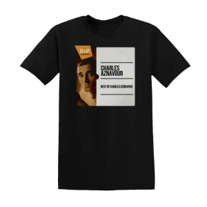 Charles Aznavour - Best Of Charles Aznavour Album Cover T-Shirt