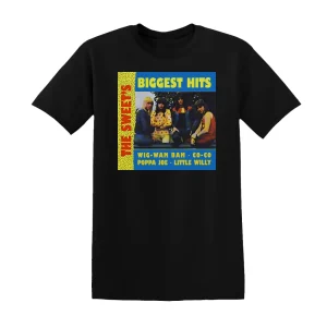 Sweet - Biggest Hits Album Cover T-Shirt