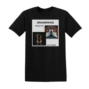 The Groundhogs - Black Diamond  Crosscut Saw Album Cover T-Shirt