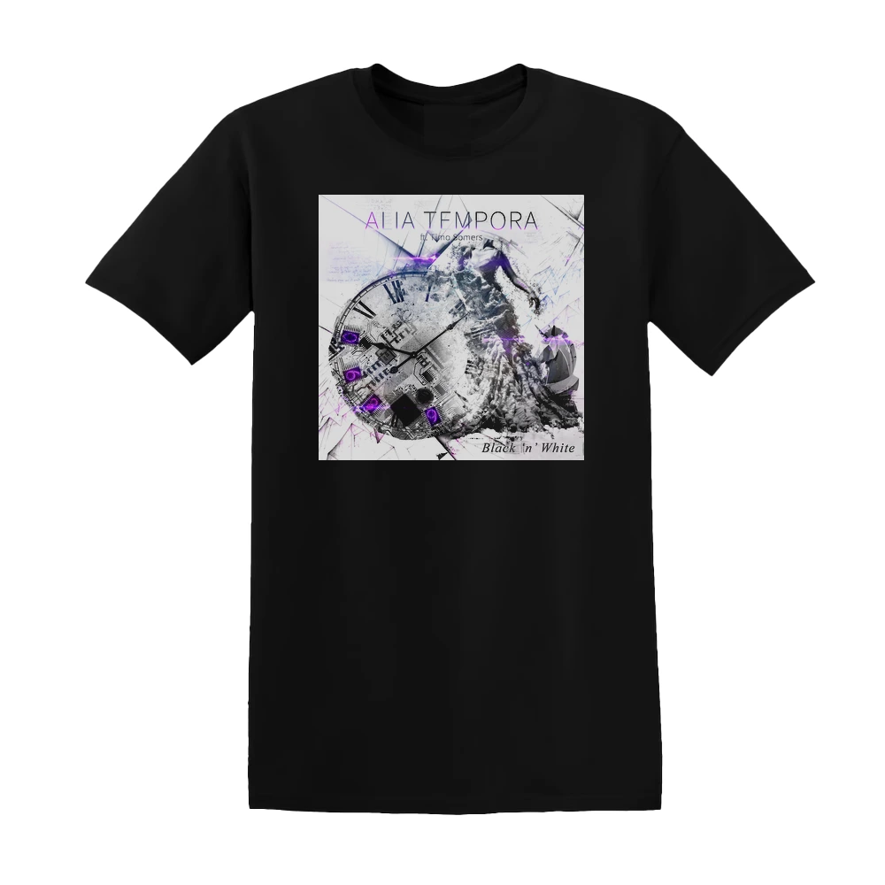 Alia Tempora - Black N White Album Cover T-Shirt