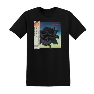 Thin Lizzy - Black Rose A Rock Legend 1 Album Cover T-Shirt