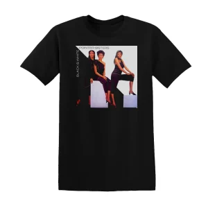 The Pointer Sisters - Black  White Album Cover T-Shirt