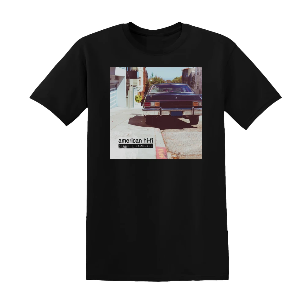 American Hi-Fi - Blood Lemonade Album Cover T-Shirt
