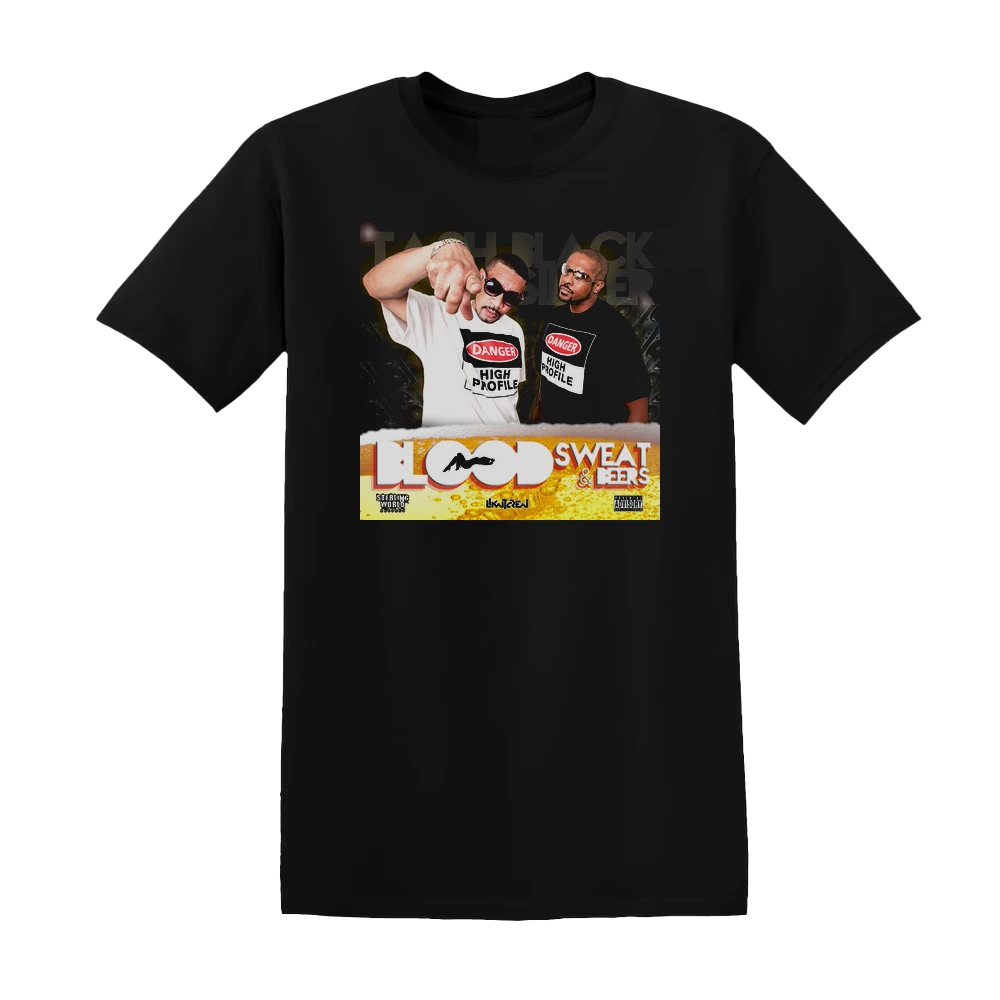 Tash - Blood Sweat Beers Album Cover T-Shirt