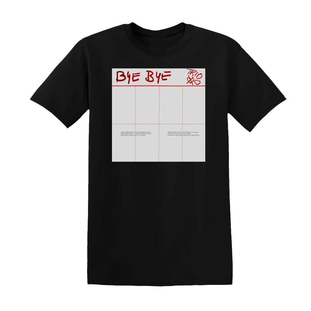 Trio - Bye Bye 3 Album Cover T-Shirt