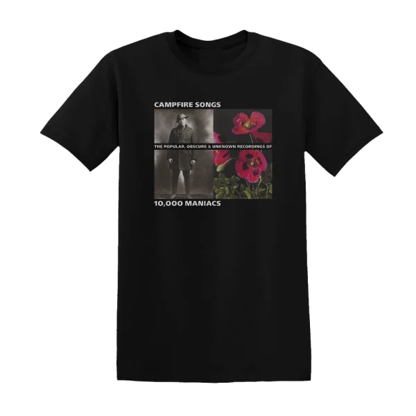 10000 Maniacs - Campfire Songs The Popular Obscure Unknown Recordings Album Cover T-Shirt