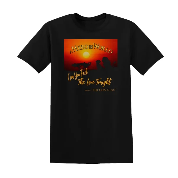 A Hero for the World - Can You Feel The Love Tonight Album Cover T-Shirt
