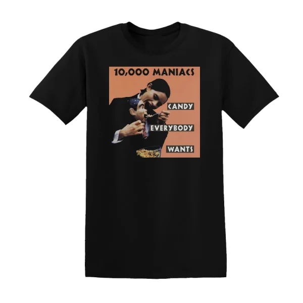 10000 Maniacs - Candy Everybody Wants Album Cover T-Shirt