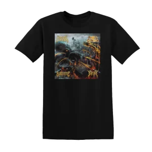 Bloodscribe - Cannons Of Gore Soaked Blood Drenched Parasitic Sickness Album Cover T-Shirt