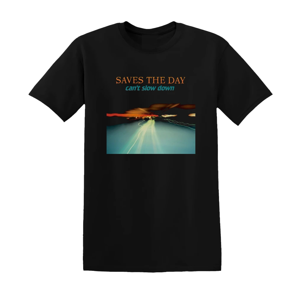 Saves the Day - Cant Slow Down Album Cover T-Shirt