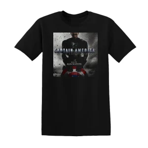 Alan Silvestri - Captain America The First Avenger Album Cover T-Shirt