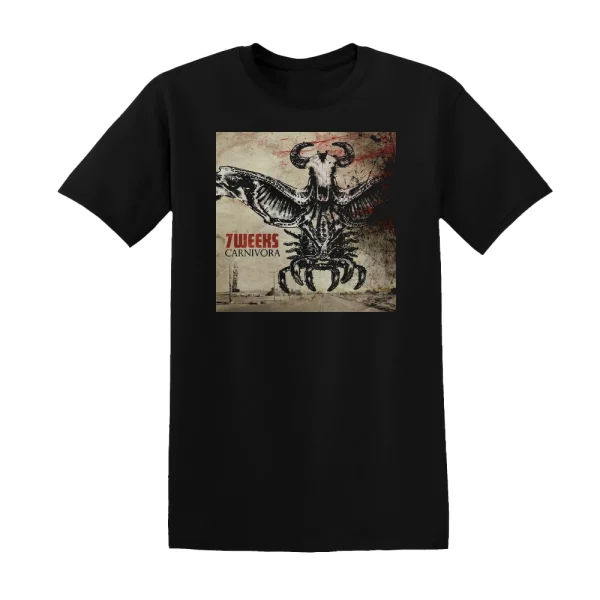 7 Weeks - Carnivora Album Cover T-Shirt