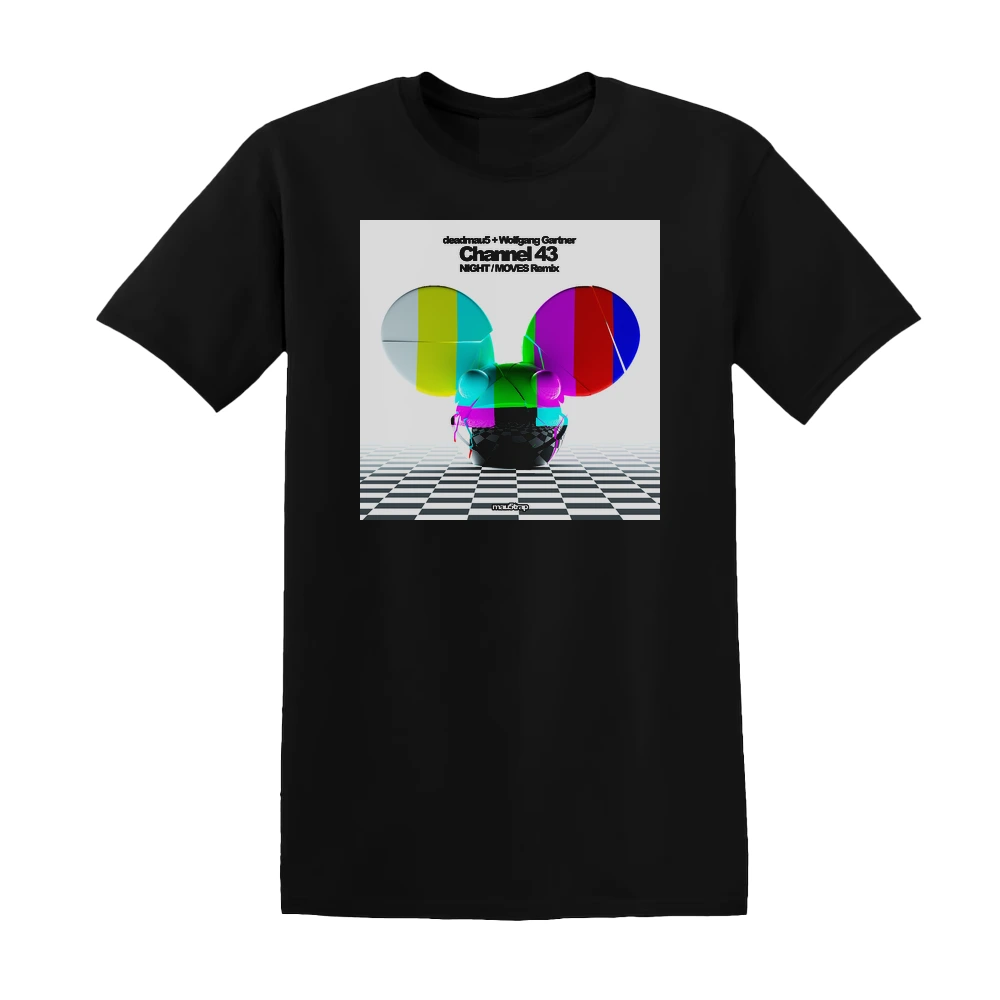 deadmau5 - Channel 43 Night Moves Remix Album Cover T-Shirt