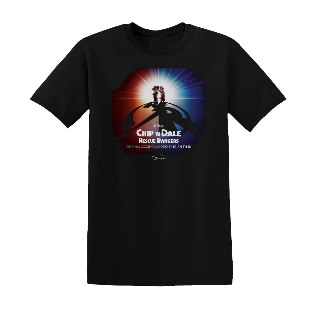 Brian Tyler - Chip N Dale Rescue Rangers Original Soundtrack Album Cover T-Shirt