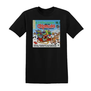 The Chipmunks - Christmas With The Chipmunks Volume 2 Album Cover T-Shirt