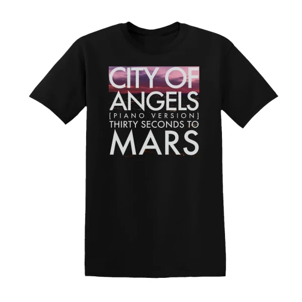 30 Seconds to Mars - City Of Angels Album Cover T-Shirt