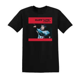 Cliff Richard - Cliff Live In Japan 72 Album Cover T-Shirt